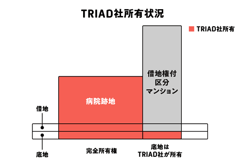 TRIAD社の所有状況