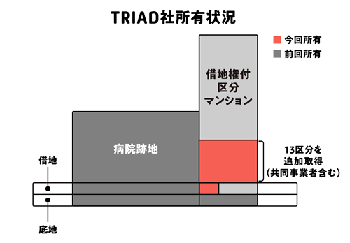 TRIAD社の所有状況